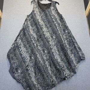 Ana & Rose snake print dress size 1x